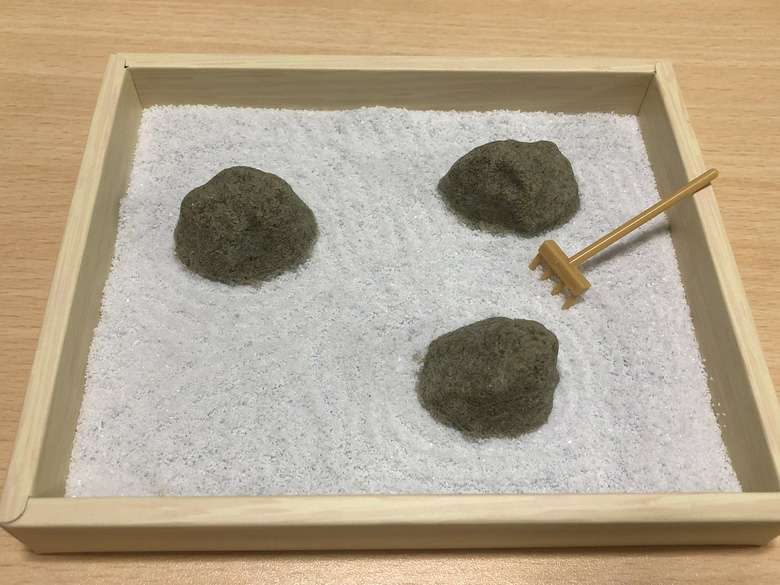 おかしでつくる枯山水　作り方7