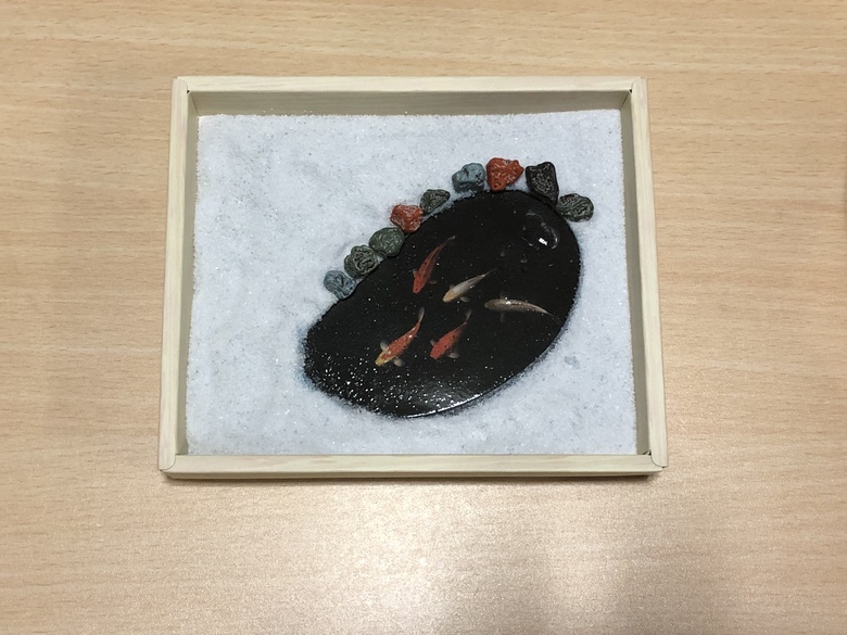 おかしでつくる日本庭園　作り方7