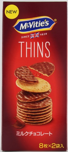 マクビティ　シンズ　ミルクチョコレート