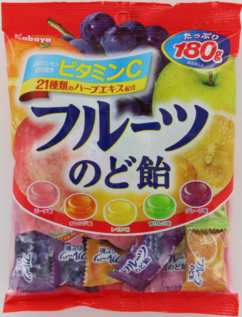 カバヤ食品　フルーツのど飴
