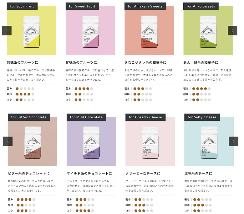 コーヒースタイル商品