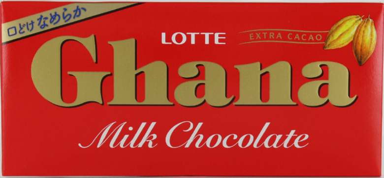 ロッテ＿ガーナミルクチョコレート