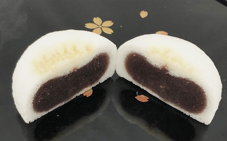 志ほせ饅頭‗断面